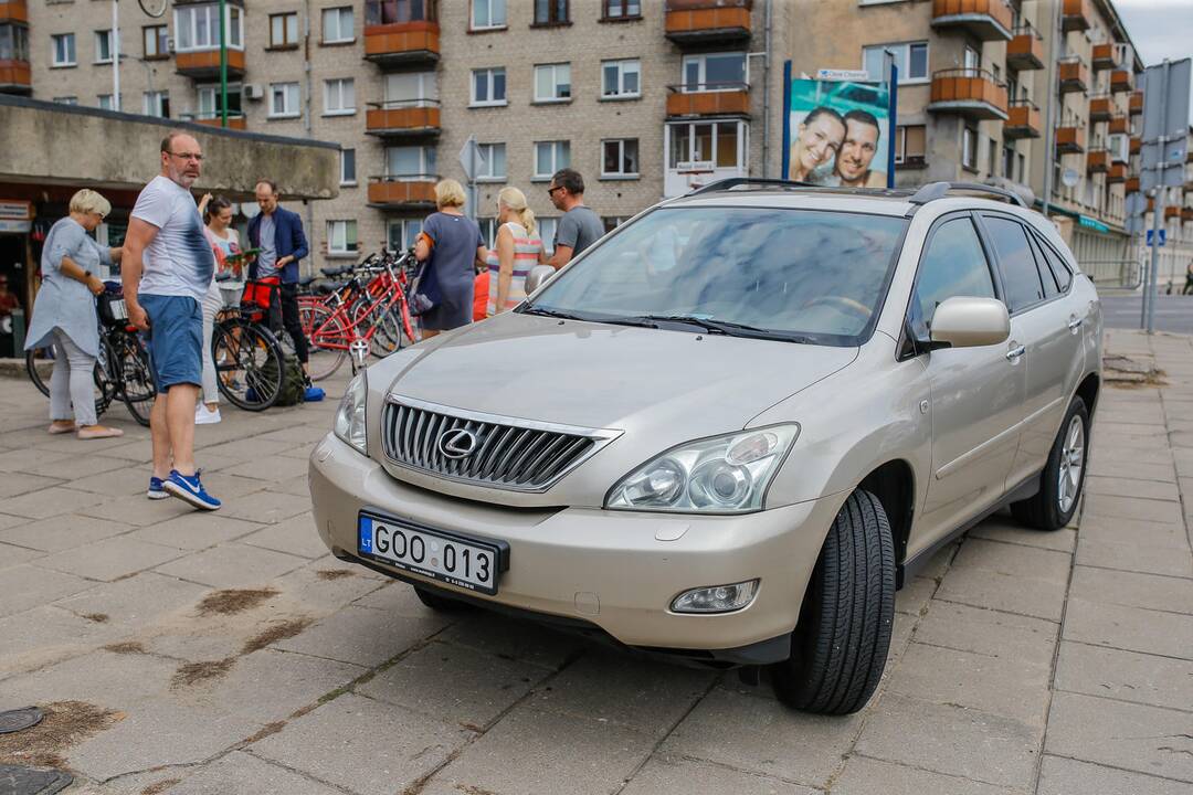 Avarija Danės gatvėje