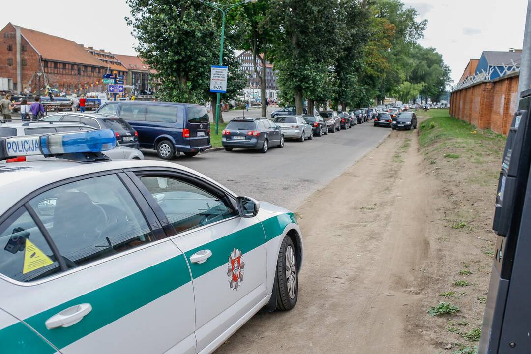 Avarija Danės gatvėje