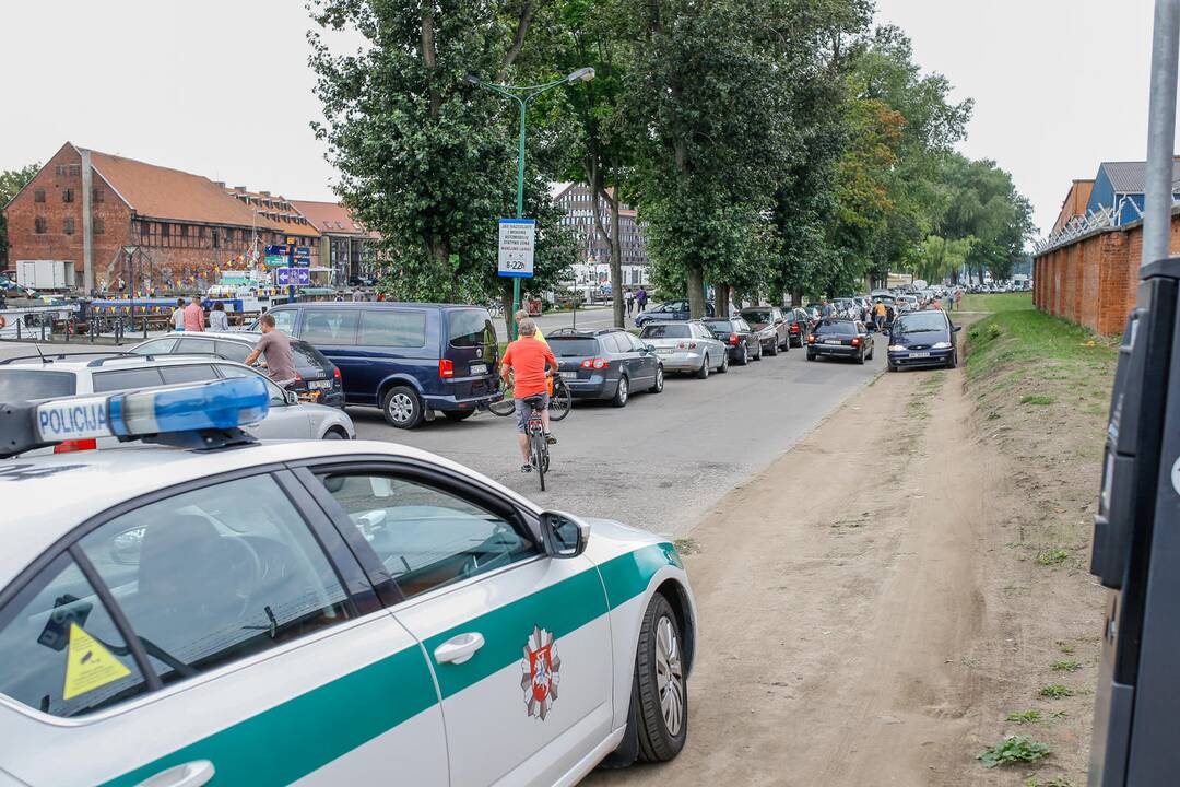 Avarija Danės gatvėje
