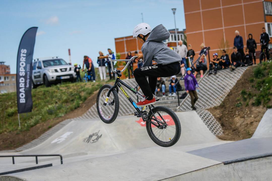 BMX dviračių varžybos Klaipėdoje