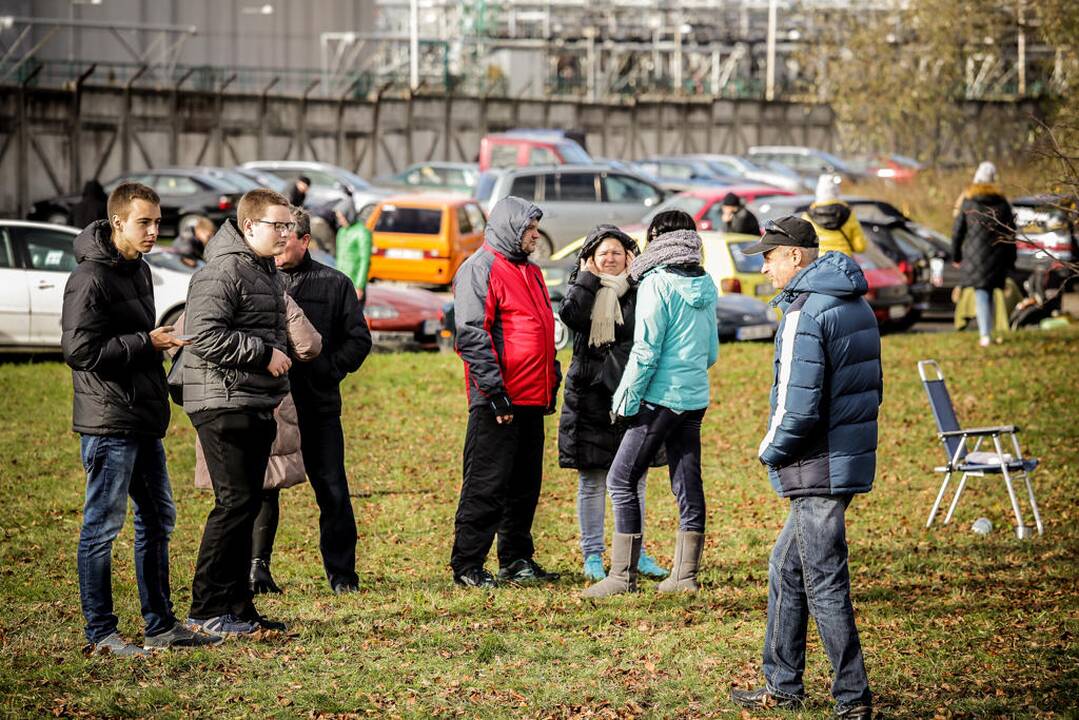 Žiemos sezoną greičio mėgėjai pasitiko „Pajūrio slalomu“