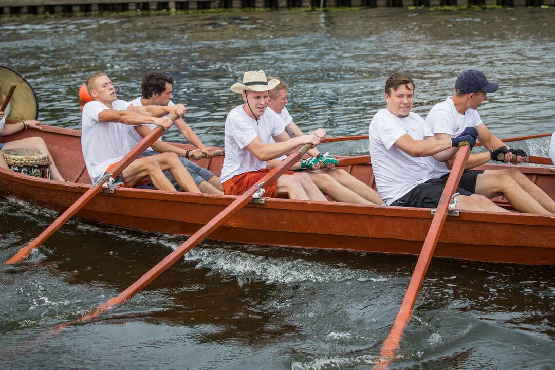 "Drakonų" laivų lenktynės 2018