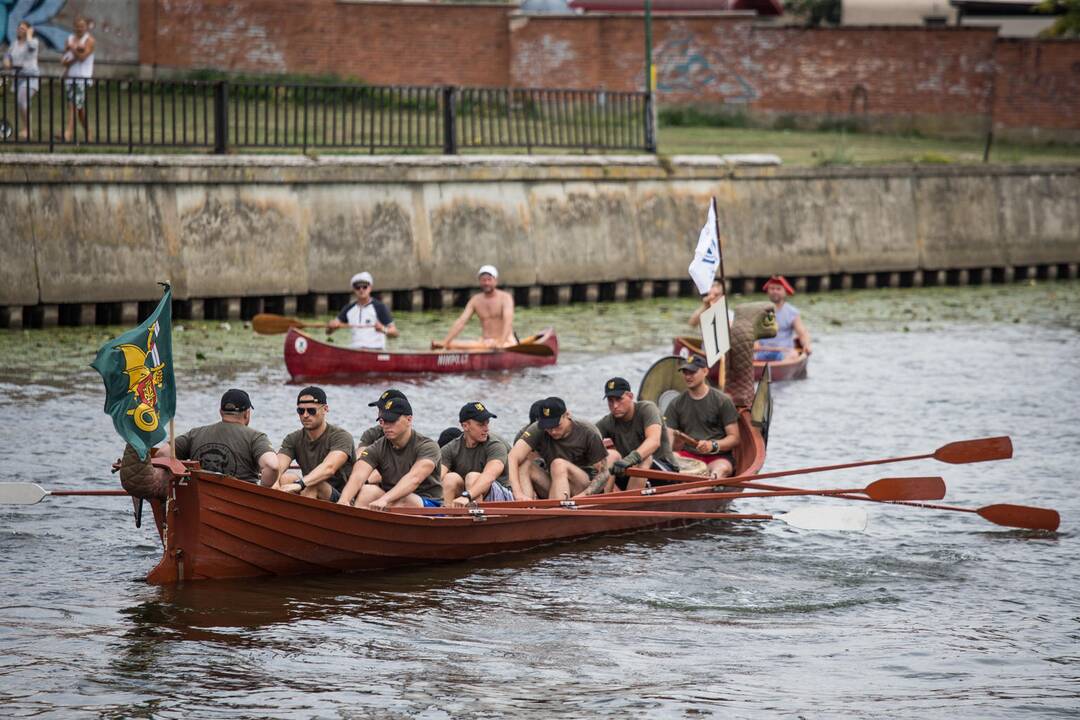 "Drakonų" laivų lenktynės 2018