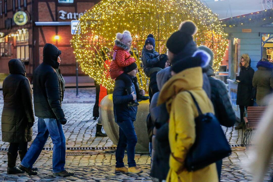 Klaipėdos Kalėdų eglutės įžiebimas 2018