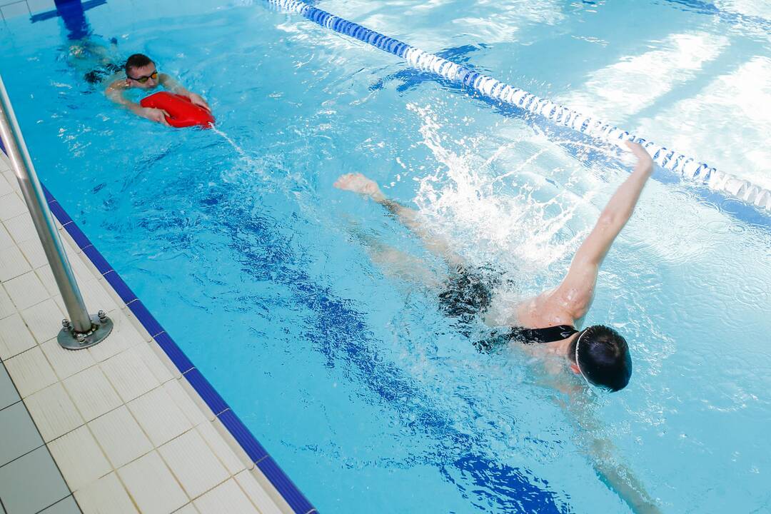 Gelbėtojų atranka Gintaro baseine