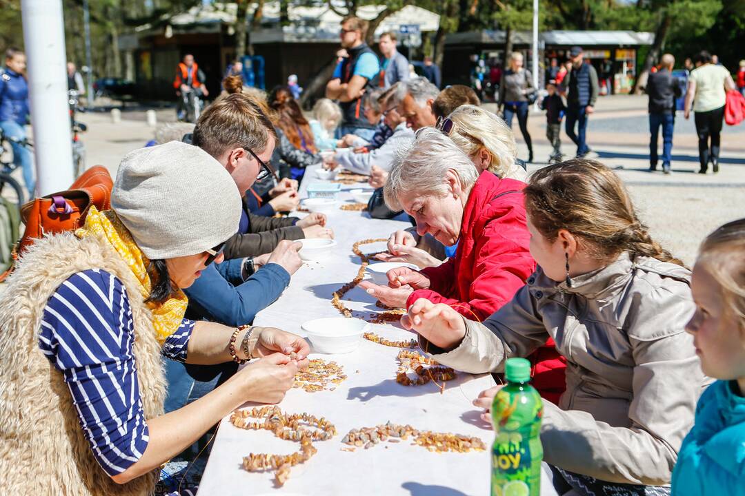 Palangoje – tradicinis gintarinis savaitgalis