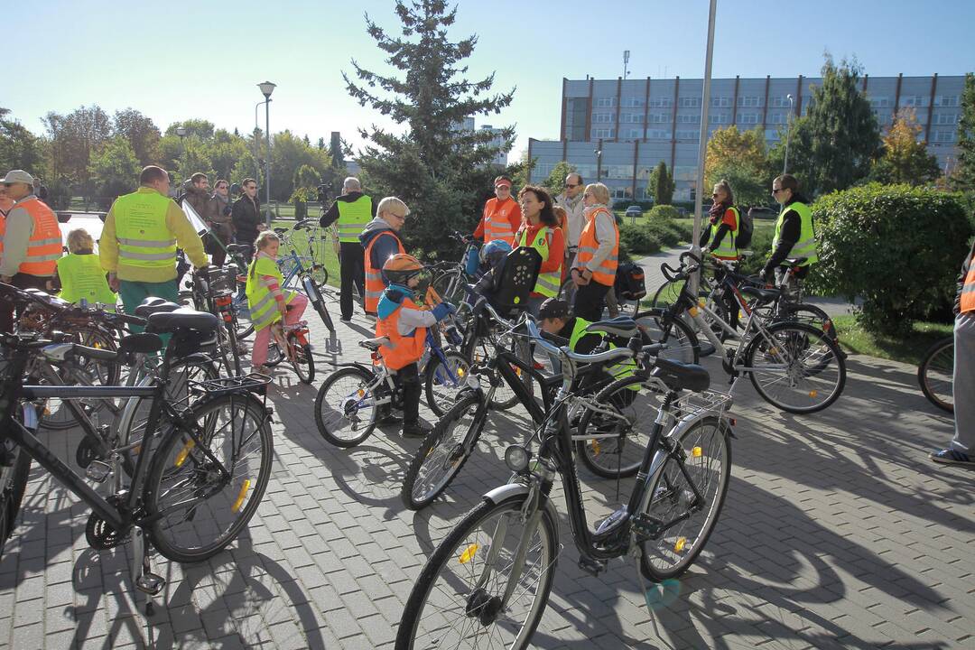 Širdies dieną Klaipėdoje – žygis dviračiais