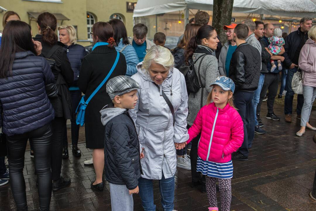 Jachtos "Lietuva" išlydėtuvės
