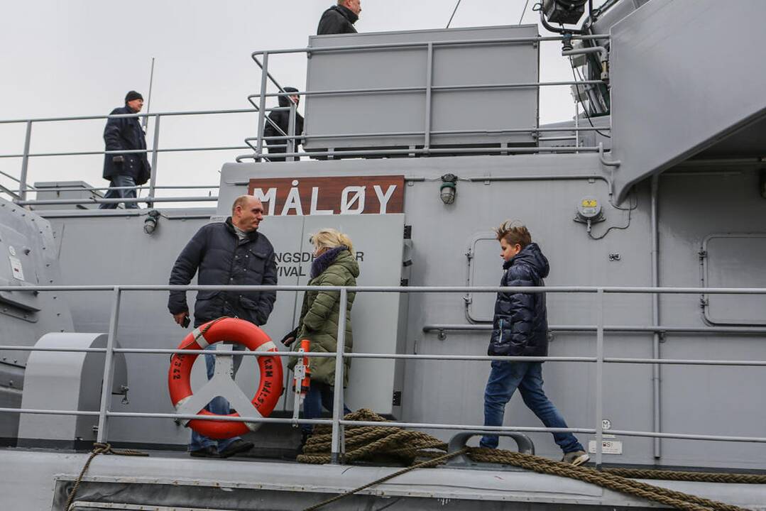 Klaipėdiečius sudomino NATO laivai