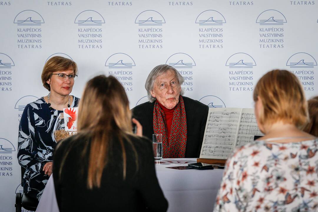 Giedriaus Kuprevičiaus spaudos konferencija