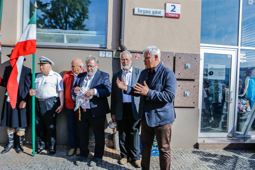Atidengta atminimo lenta V. Didžiui