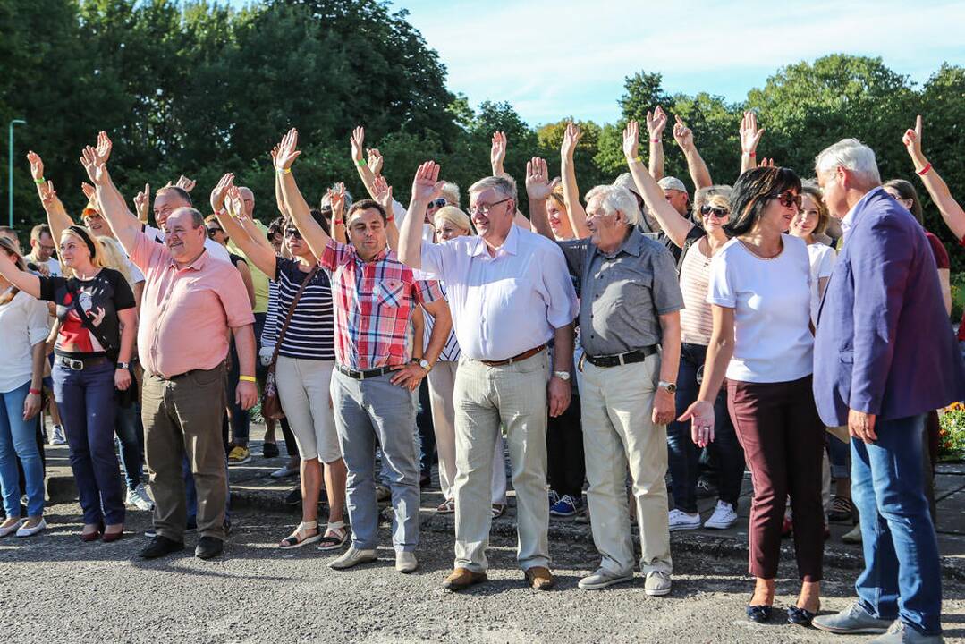 Rajono savivaldybės darbuotojų sąskrydis