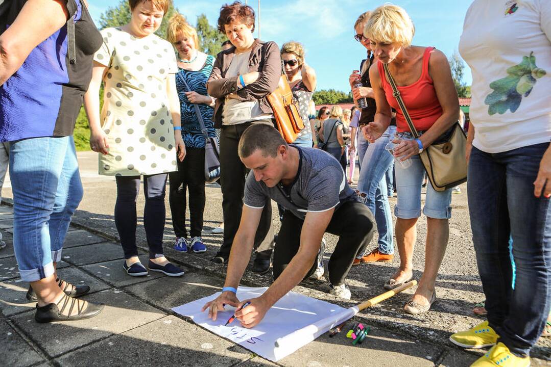 Rajono savivaldybės darbuotojų sąskrydis