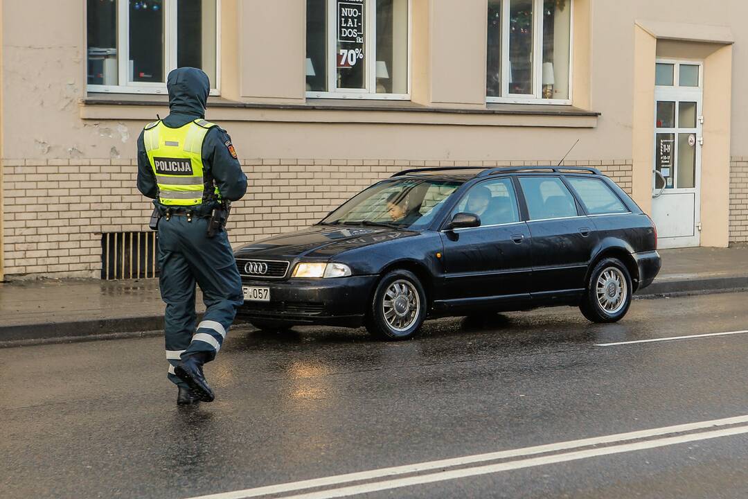 Kelių policijos reidas Klaipėdoje