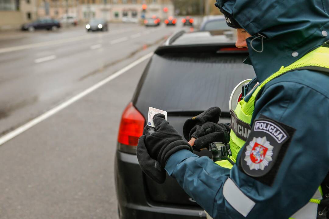 Kelių policijos reidas Klaipėdoje