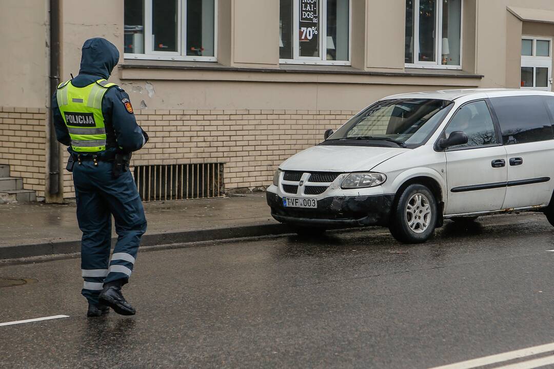 Kelių policijos reidas Klaipėdoje