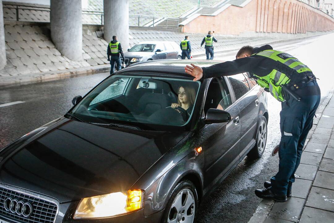 Policijos reidas Klaipėdoje