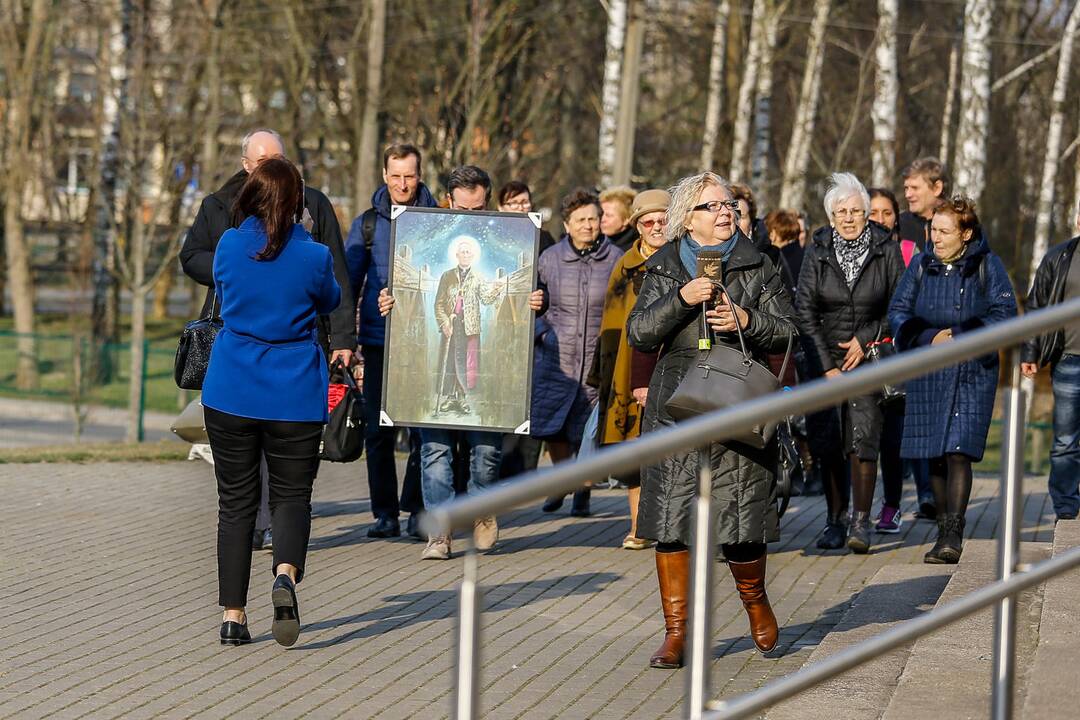 T. Matulionio paveikslas atkeliavo į Klaipėdą