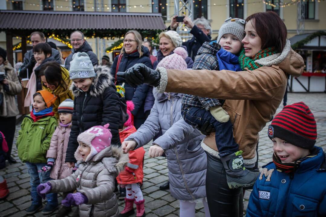 Šeimų popietė su Kalėdų Seneliu