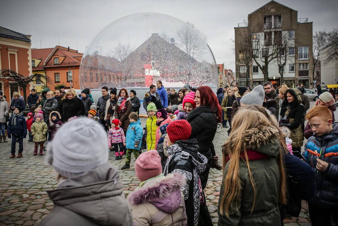 Šeimų popietė su Kalėdų Seneliu