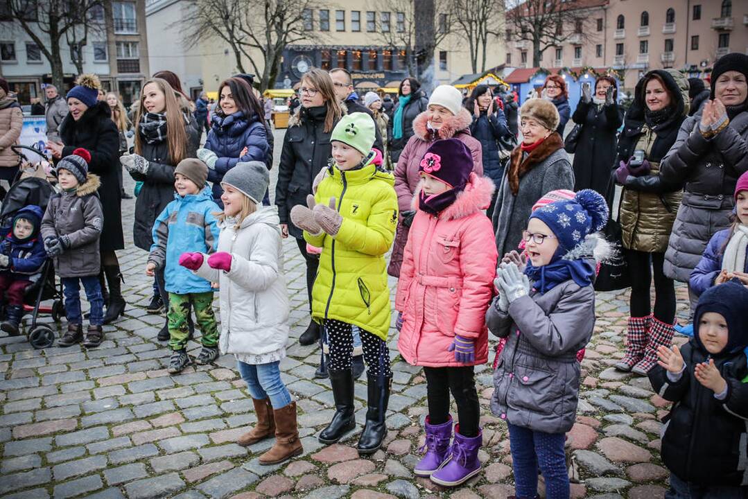 Šeimų popietė su Kalėdų Seneliu