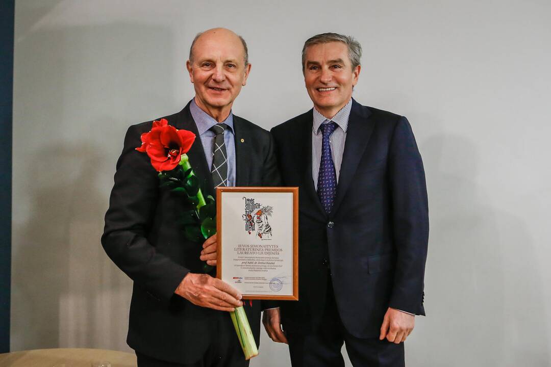 I.Simonaitytės premija įteikta Domui Kaunui