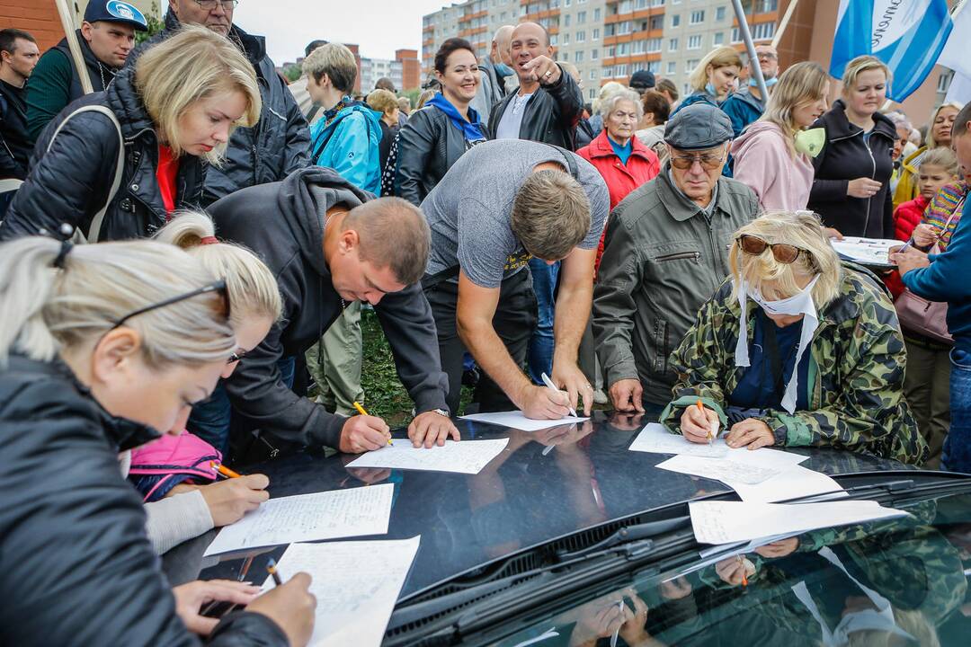Protestas „Smarvei ne“