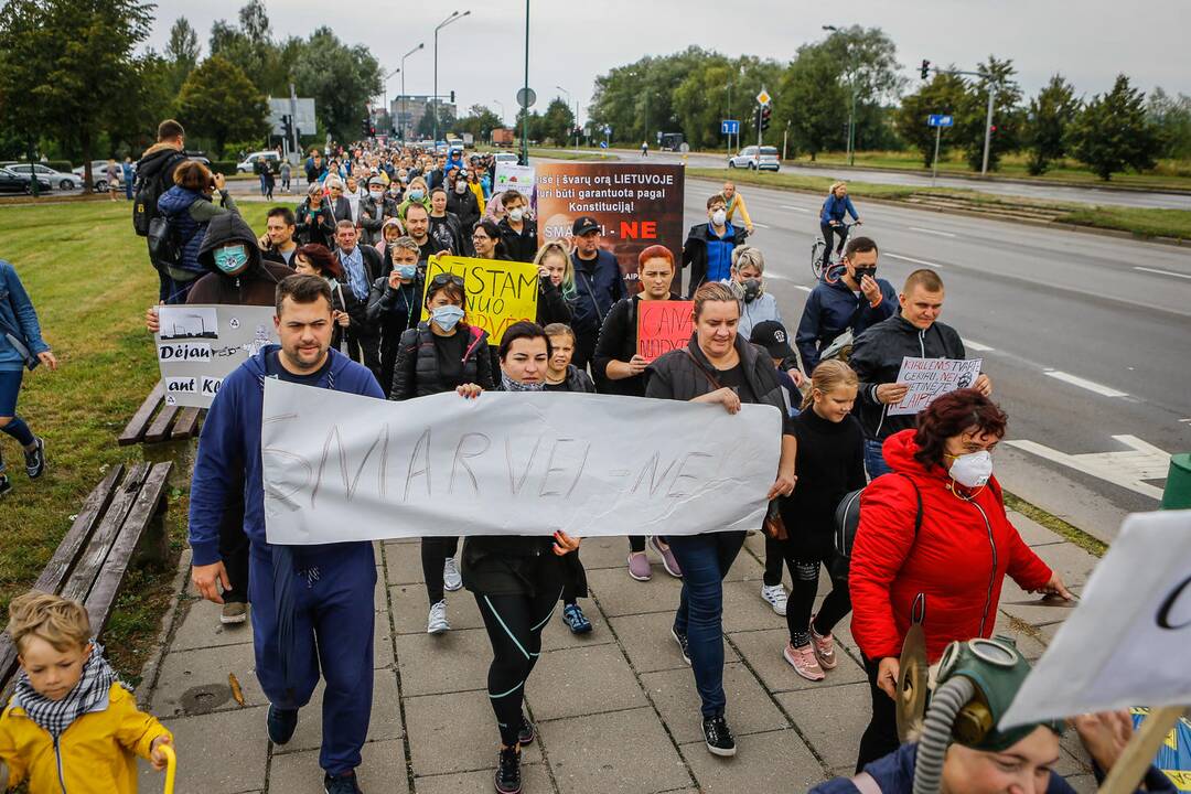 Protestas „Smarvei ne“