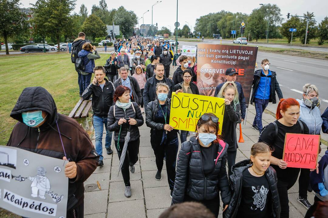 Protestas „Smarvei ne“