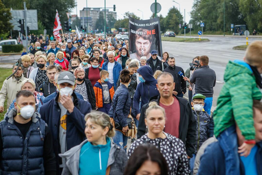 Protestas „Smarvei ne“