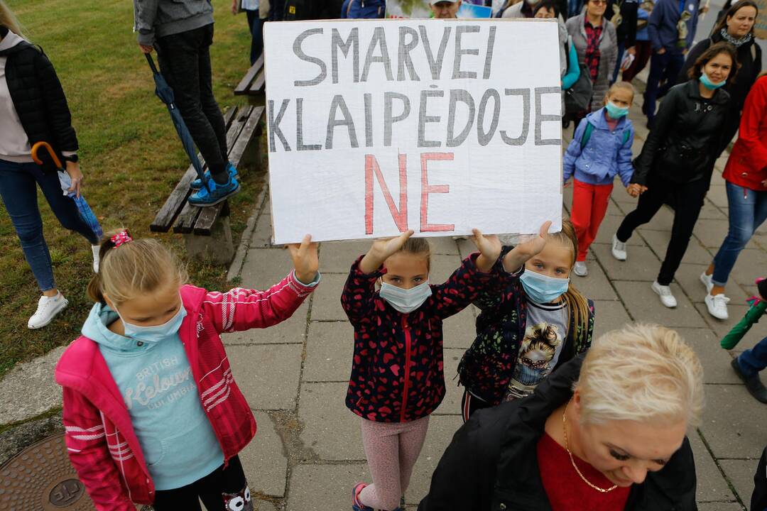 Protestas „Smarvei ne“