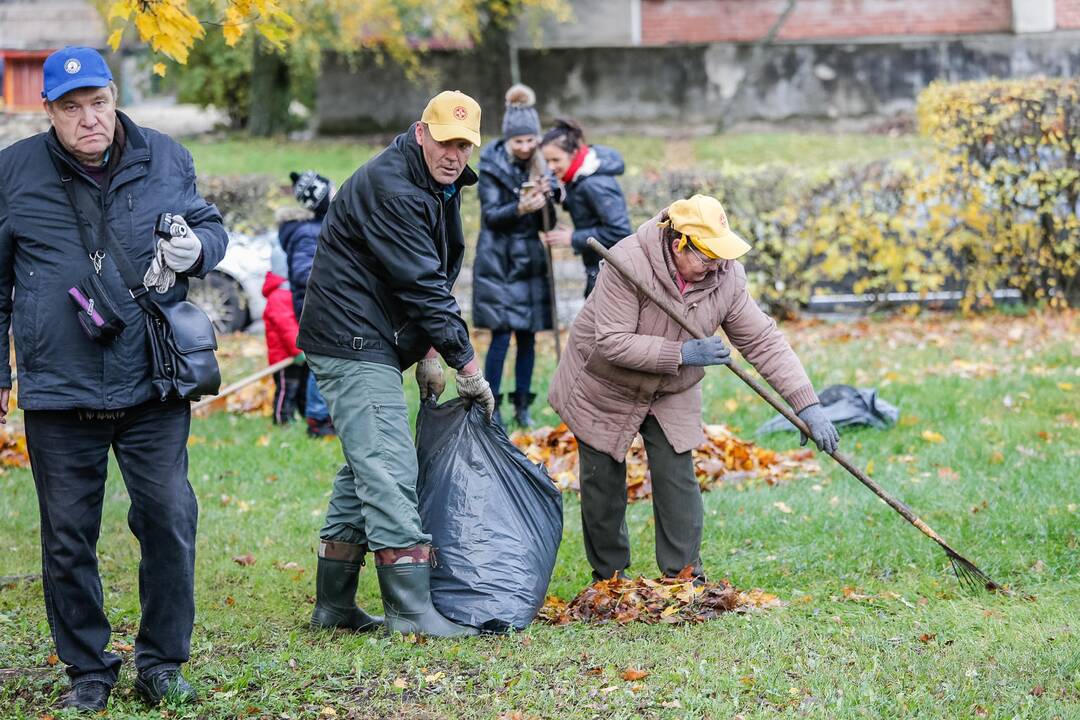 Talka Danės skvere
