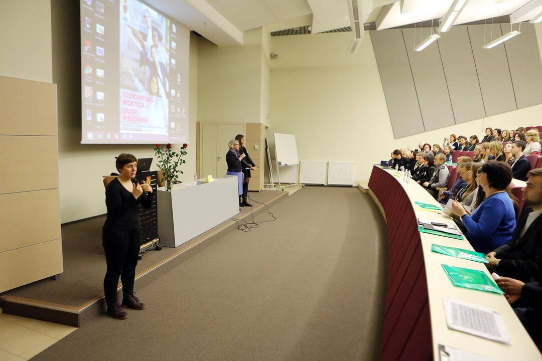 Mokinių konferencija „Tolerantiška mokykla – saugi visuomenė“