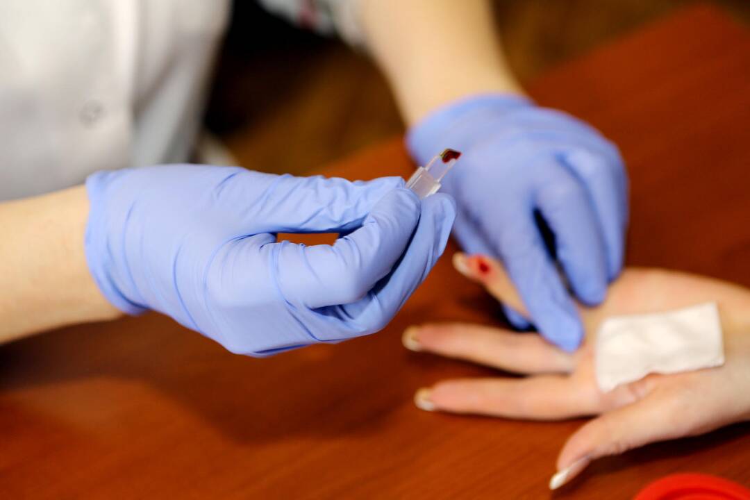 Gimnazistai neatlygintinai davė kraujo