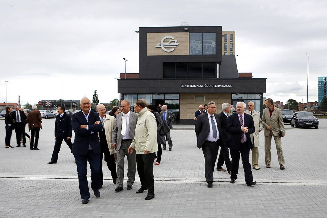 Atidarytas Centrinis Klaipėdos terminalas