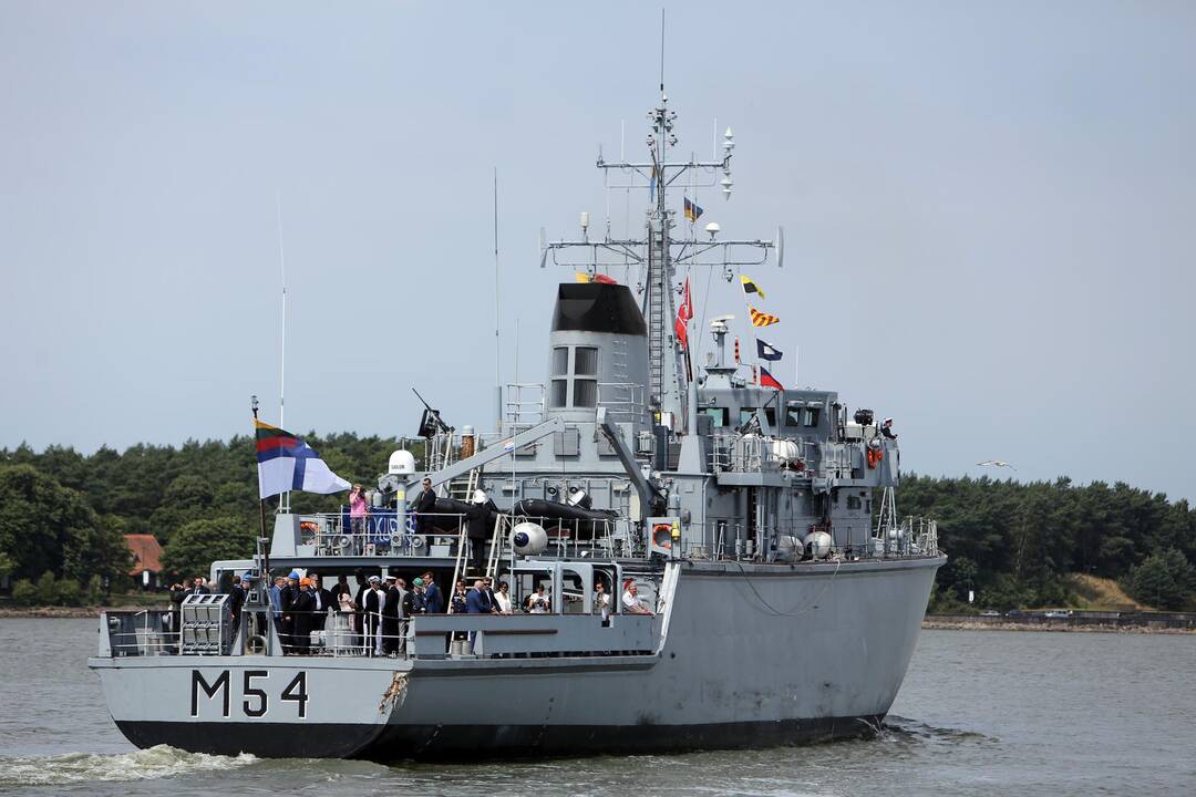Pagerbė jūrininkus