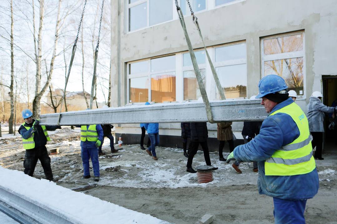 Meras lankėsi "Purienos" darželyje