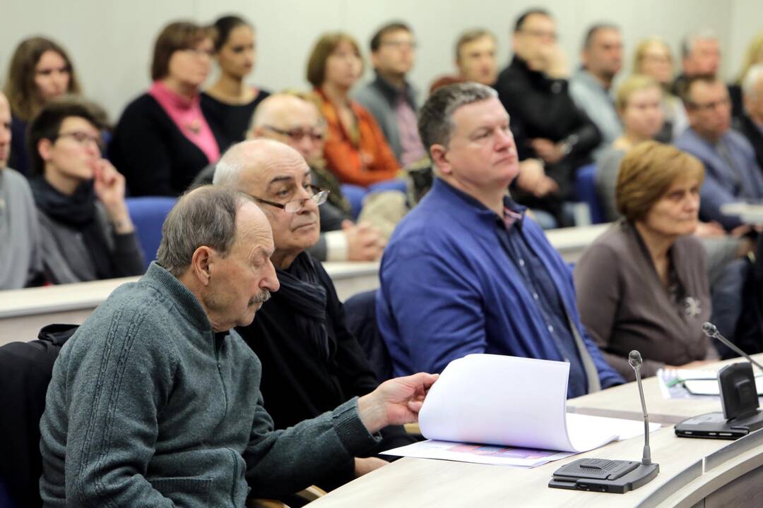 Diskusija apie Klaipėdos muzikinį teatrą