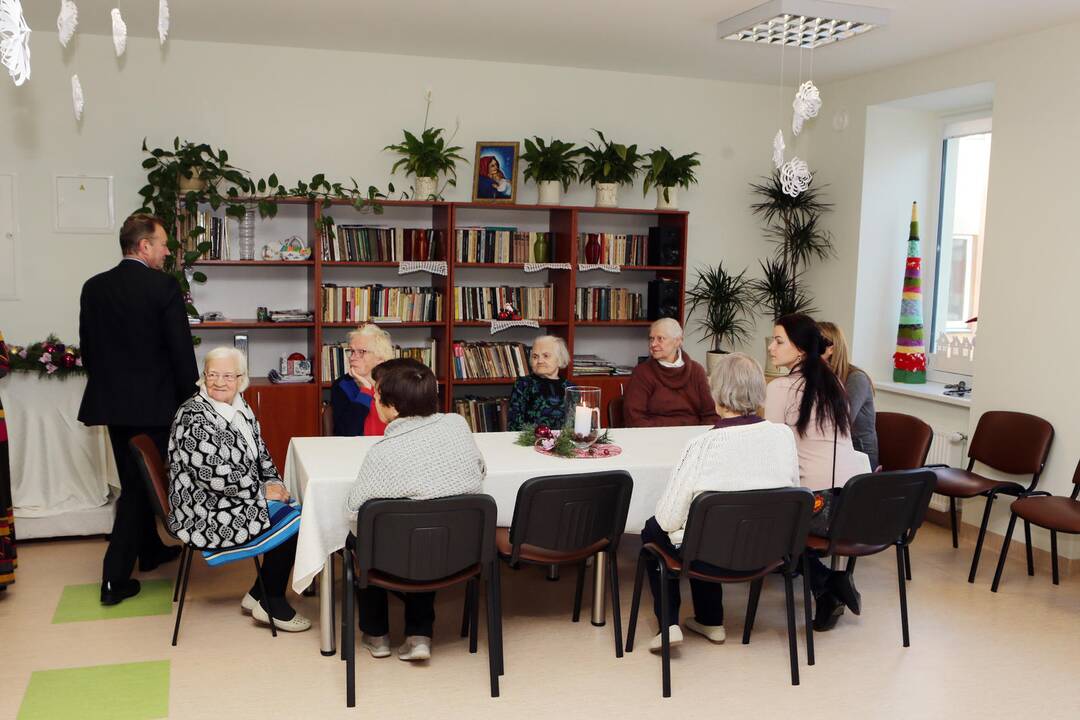 Išvažiuojamasis posėdis socialiniuose namuose "Danė"