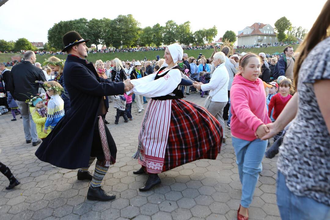 Klaipėdoje – Joninių linksmybės ir burtai