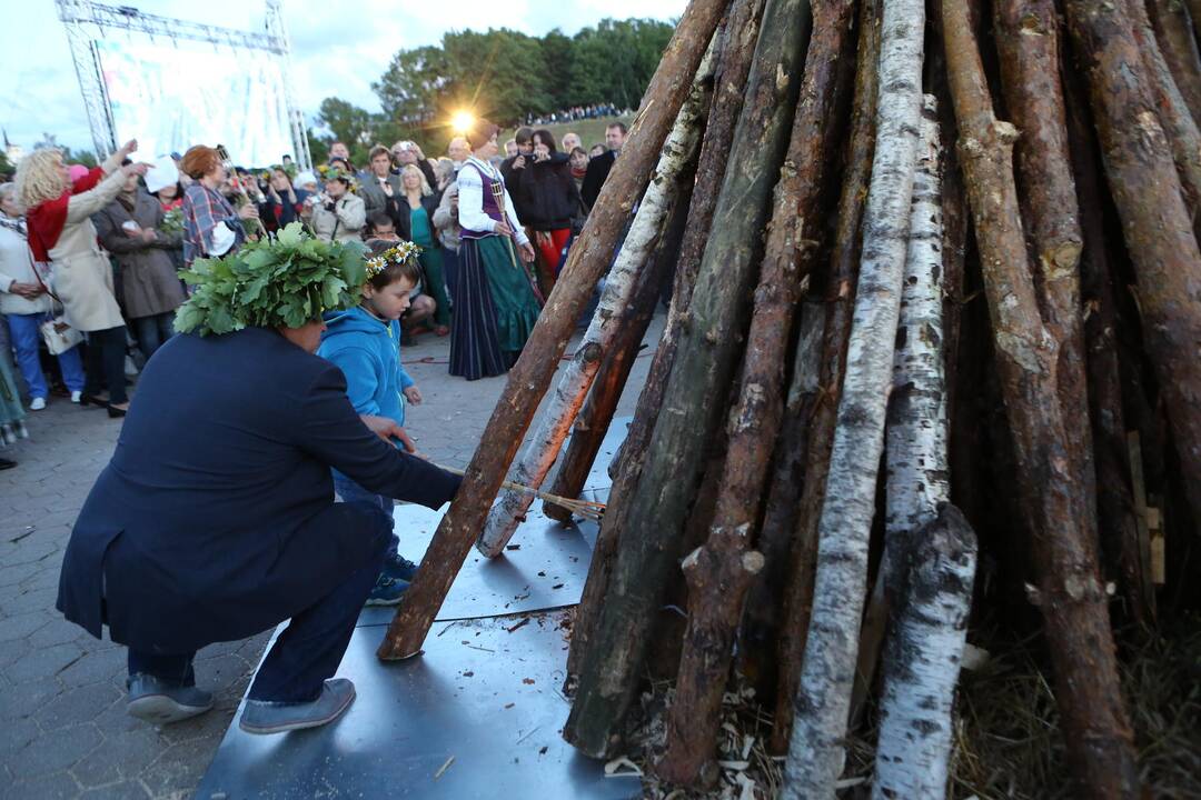 Klaipėdoje – Joninių linksmybės ir burtai