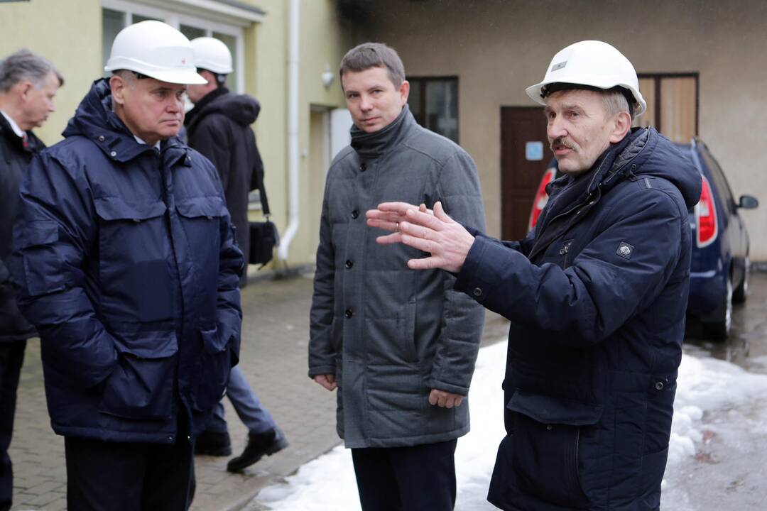 Klaipėdos menininkai apžiūrėjo Klaipėdos energijos patalpas