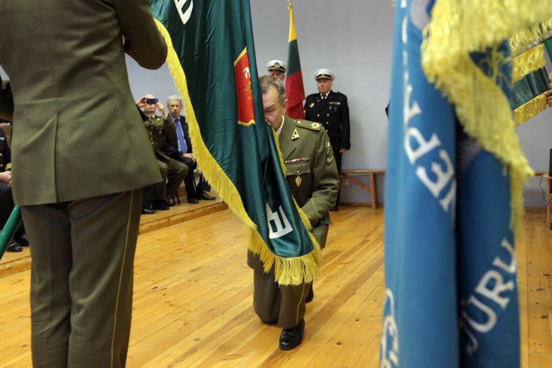Paskirtas naujas vakarų Lietuvos Šaulių rinktinės vadas