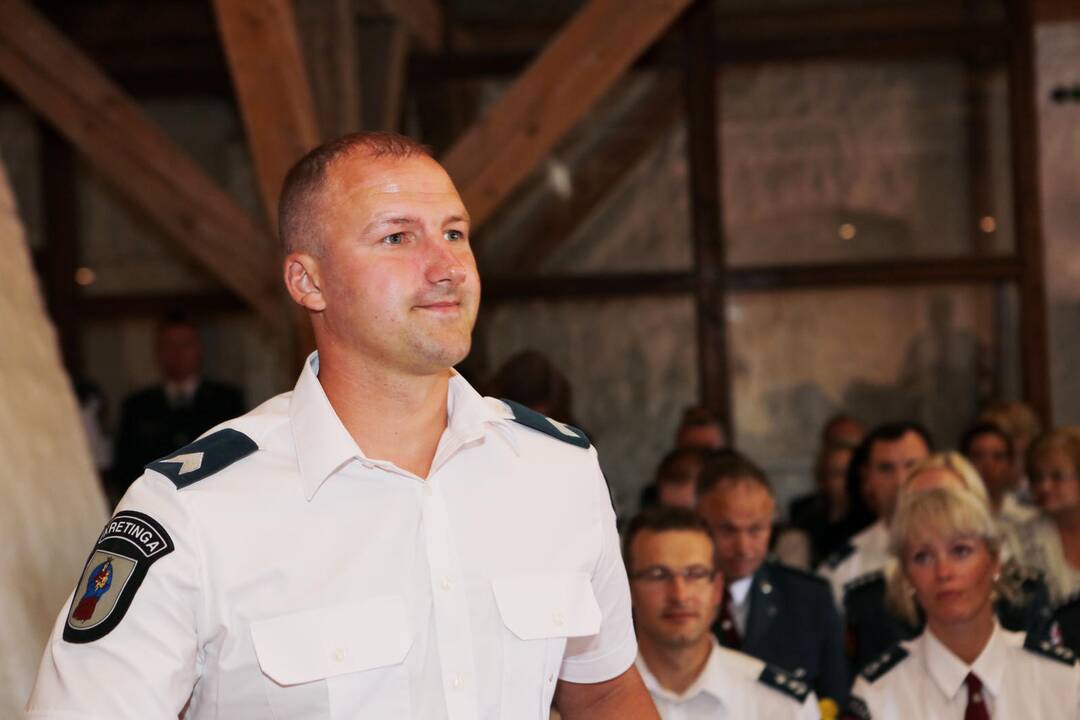 Priesaiką davė policininkės