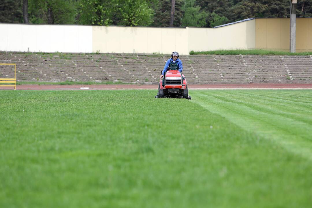 Klaipėdos stadiono remontas – pagal planą