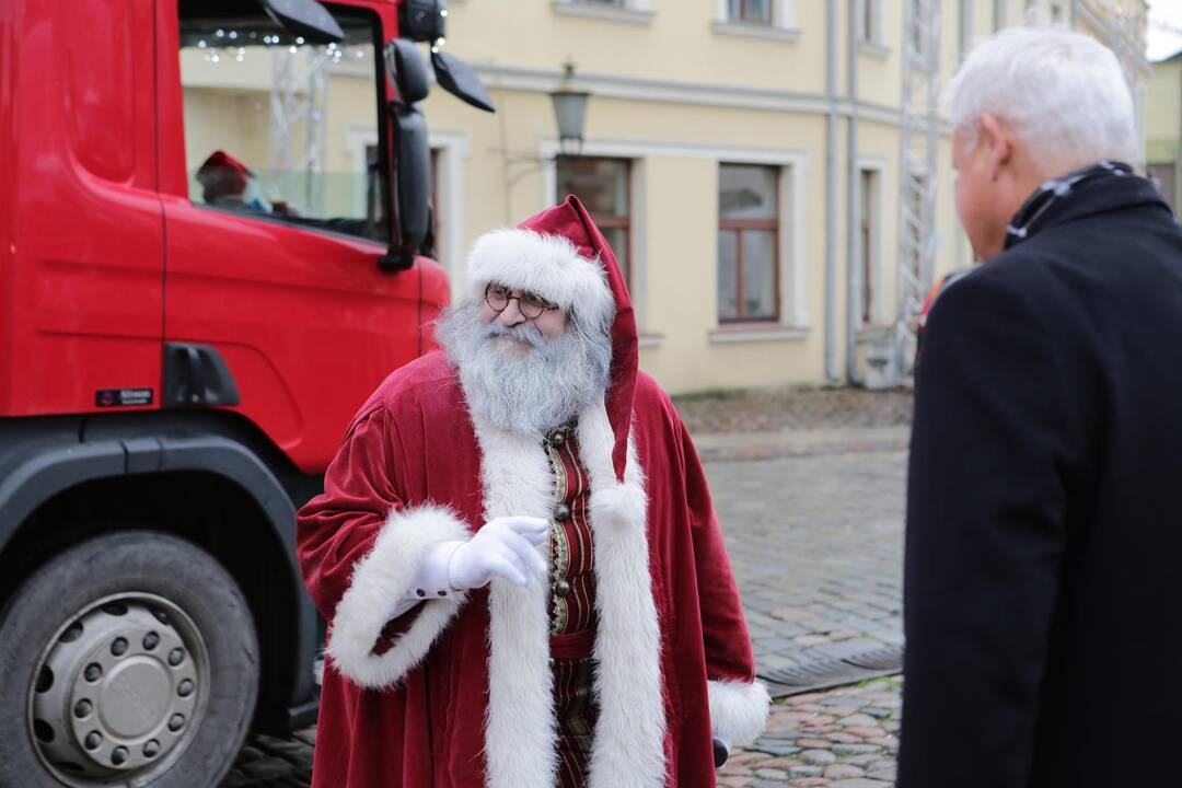 Kalėdinis karavanas Klaipėdoje