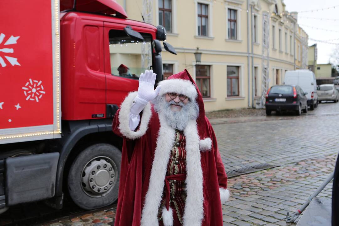 Kalėdinis karavanas Klaipėdoje