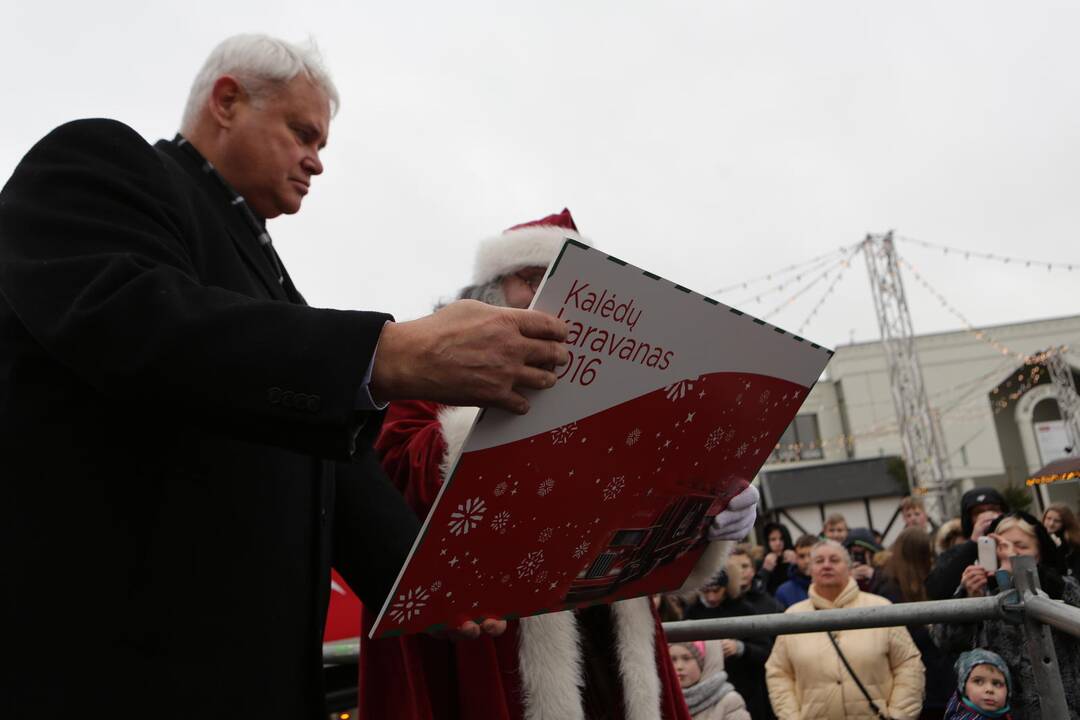 Kalėdinis karavanas Klaipėdoje