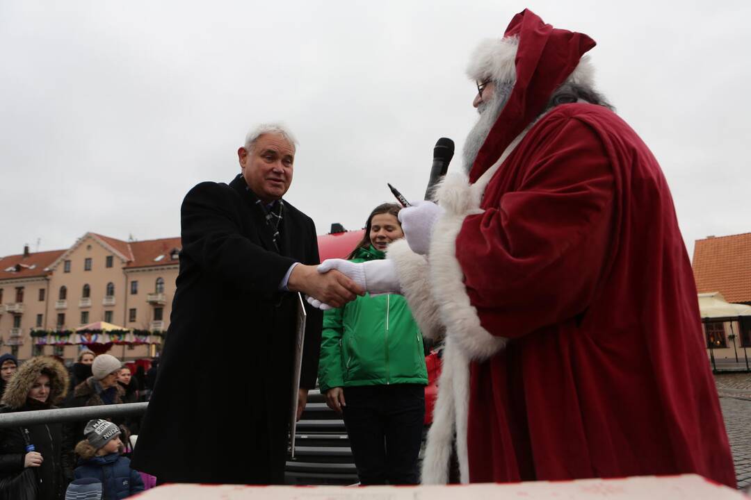 Kalėdinis karavanas Klaipėdoje
