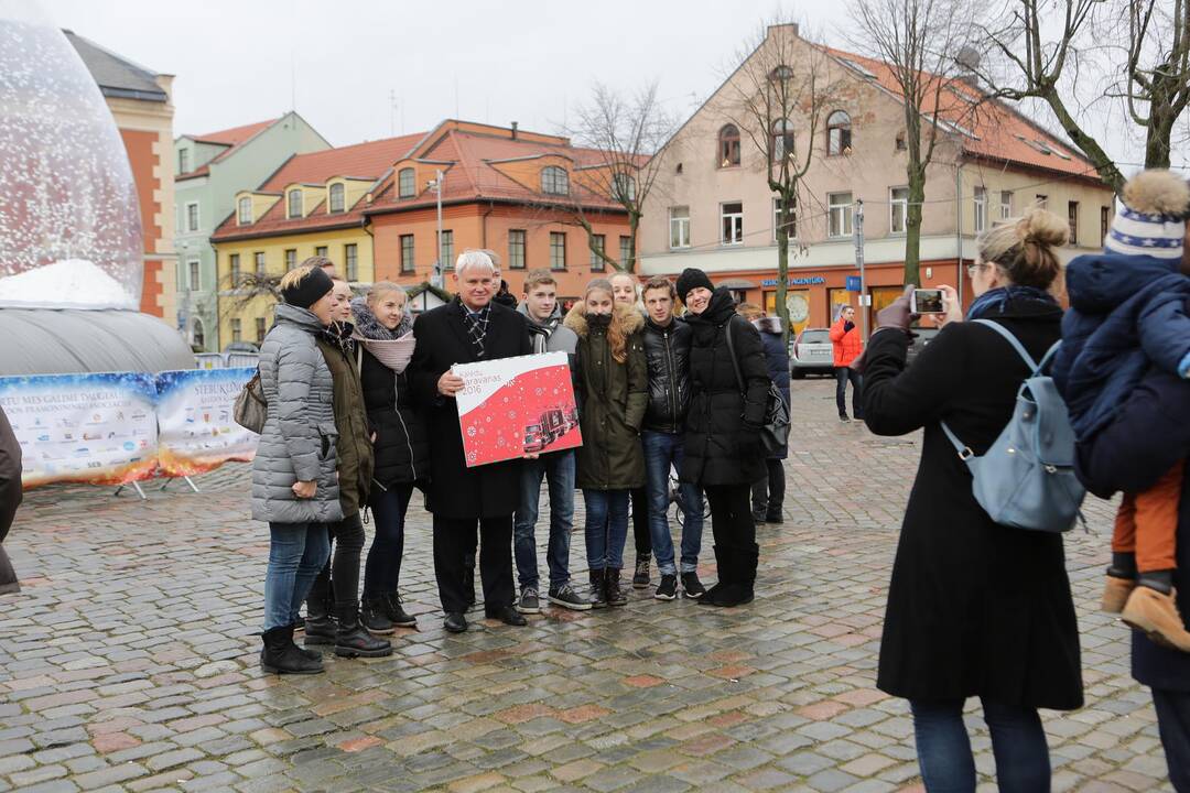 Kalėdinis karavanas Klaipėdoje
